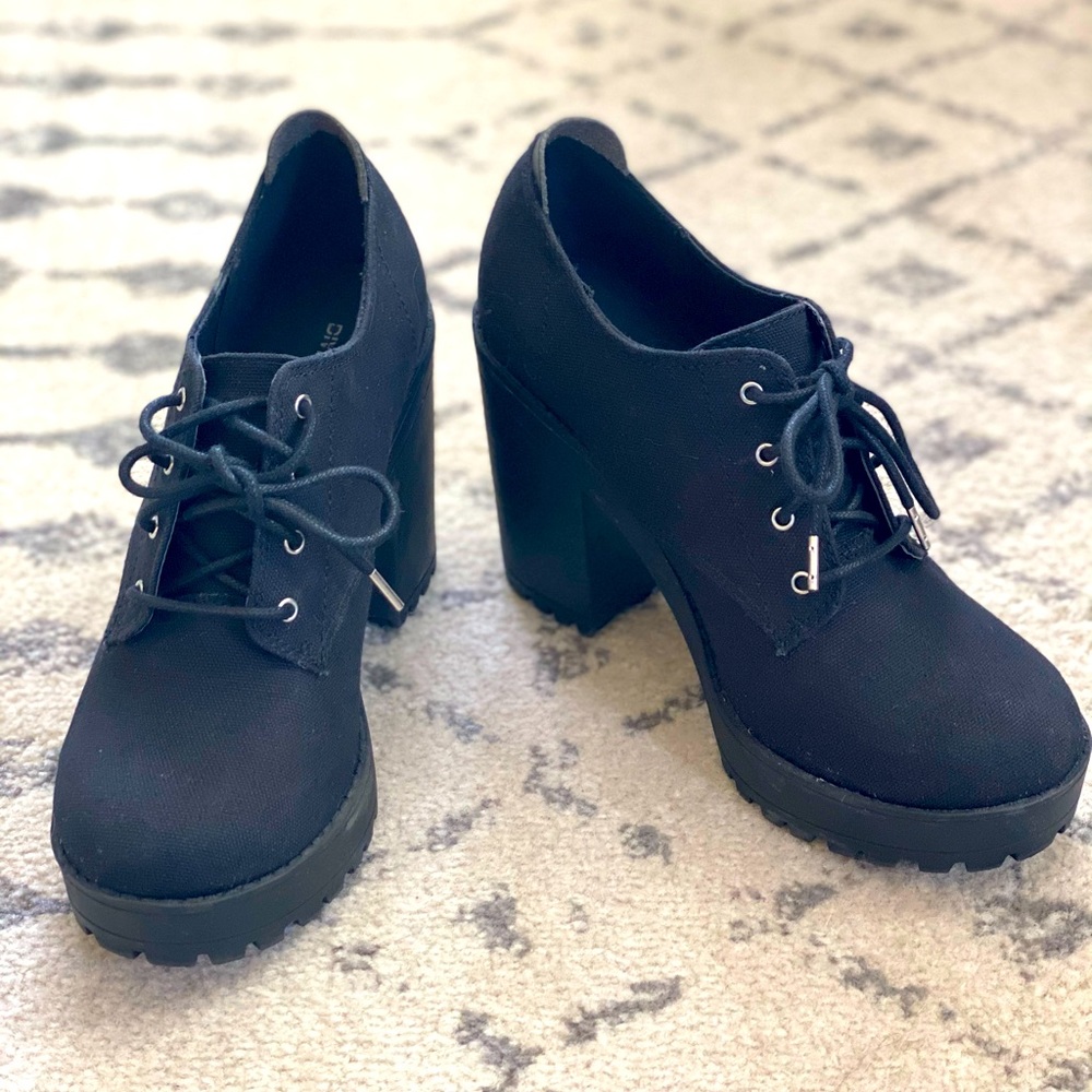 Black Platform Shoes